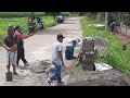 Bayanihan / Rabos Paglalagay ng Bakod Muslim Cemetery Barangay, Binaliw Calabanga Camarines Sur