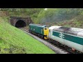 THE PROTOTYPE HST AT WORK ON THE KEIGHLEY & WORTH VALLEY RAILWAY - May 2019