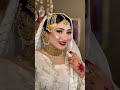 Nikah Bridal makeup look with white dress