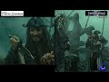 Pirates of Caribbean VS Kingdom Hearts III | Scenes Comparison | Comparativa con la película