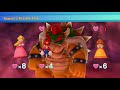 Mario Party 10 - Peach, Mario, Luigi, Daisy vs Bowser - Chaos Castle