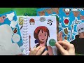 🌈TOYASMR🌈Decorate Sticker Book Funny Pirates Stickers In One Piece #paper #asmr #onepiece  #funny