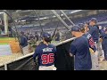 53 year old KEN GRIFFEY JR hits a HOME RUN at TEAM USA Batting Practice 3/17/2023 #short #shorts