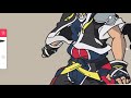 Speedpaint Kingdom Hearts Sora Vs Xemnas Anime Style (Flipaclip)