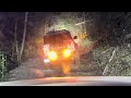 Night time trail ride with the Virginia bronco group