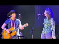 Lukas Nelson and Edie Brickell “Blue Eyes Crying in the Rain” Live at Outlawfest Holmdel NJ  6/30/24