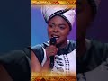 African singer gets the fastest chair turn on The Voice #shorts