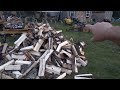 Processing Loads Of Free Pine Firewood For The Homestead