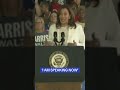 Kamala Harris shut down hecklers during a Michigan campaign rally