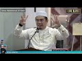 KITA TERLALU BANYAK MEMBUANG MASA | Ustaz Muhammad Al-Amin