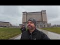 4K Detroit Michigan Part 2 | Downtown | Abandoned Packard Plant | Michigan Central Station