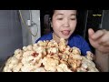 cách làm bì lợn chiên giòn sóc mắm ớt siêu cay,mubang bì chiên/ nga vlogs