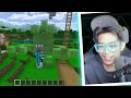 AKU CHEAT //MONSTER Amoung US Build Battle dengan PRO BUILDER di Minecraft!!!