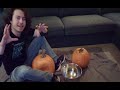 Carving pumpkins with Allen (2020)