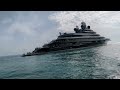 M/Y Luminance heli operations 19.5.2024