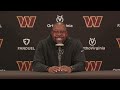 New Defensive Coordinator Joe Whitt Jr. Meets the Media | Washington Commanders