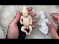 How to make a Silicone Baby Part 5: Unmolding the baby