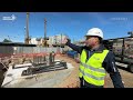 Rail Baltica Rīgas Centrālā mezgla būvniecības progress | 2023. gada maijs