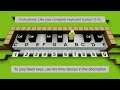 Minecraft Noteblock Piano - Play It With Your Computer Keyboard
