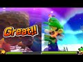 Mario & Luigi: Dream Team - All Giant Bosses (No Damage)
