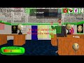 Baldi's Basics Plus - (Loud warning) Mrs. Pomp got clipping through the floor