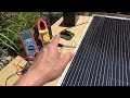 Bi-facial solar panel: What is it? How efficient? Testing an Eco Worthy 100W Bifacial solar panel