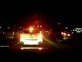 Night Drive through St Augustine Fl during night of lights