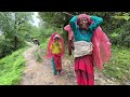 Simple Nepali Rural Village in Mountain || Life with Beautiful Nature || IamSuman