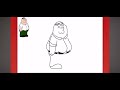 How to draw Peter griffin