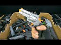 Black Realistic Guns, Legendary Airsoft Rifles, Toy BB Pistol, Equipment Collection