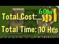 I Maxed My POH Using the Fastest Method Possible! Cost and EXP Analysis [OSRS]