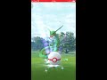 Catching weather boosted Rayquaza