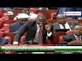 MP Ndindi Nyoro Dispenses Financial Wisdom as He Moves a Motion on Supplementary Appropriation Bill