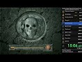 Baldur's Gate (Original) Hardcore No Reload Glitchless Solo Run in 43 minutes and 49 seconds