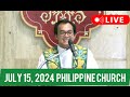 QUIAPO CHURCH LIVE MASS TODAY REV FR DOUGLAS BADONG JULY 15,2024