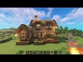 Minecraft: How To Build A Simple Oak House | Tutorial (#4)