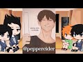 Kageyama & his past teammates react to his future (+ Hinata) - [kagehina] GCRV