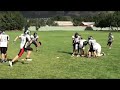 Alta Youth Football offense practice 3 Jim Teahan