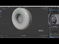 Create a Tire with Treads in Blender