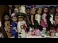 Update Vlog and Showing Off Some of my Dolls Dressed for Christmas #vlog