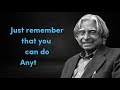 Do This for 1 Minute Daily | APJ Dr. Abdul Kalam