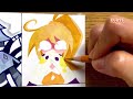 Drawing ALL Characters with Unpaper [Fundamental Paper Education : Basics in Behavior] Miss Circle