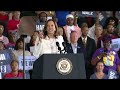 FULL SPEECH: Kamala Harris, Tim Walz Michigan rally