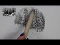 How to Draw Trees | Creating Textures with Pencil & Charcoal, Part 2