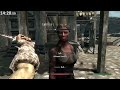 Skyrim The Ebony Warrior speedrun in 14:27 IGT