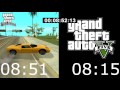 GTA SA vs. GTA V: Comparing Map Time/Course