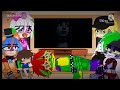 FNAF SB reacts to Fazbear Frights book songs || FNAF SECURITY BREACH || Gacha || Part 1/2 || 🥀