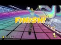 Clutch moment in Mario kart!!! :0