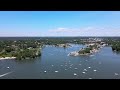 Greenwich Connecticut - Aerial Footage