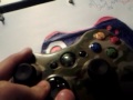 Custom Skate 3 Xbox 360 controller drawing